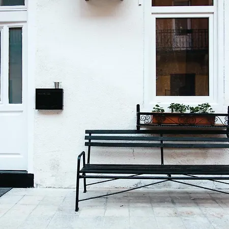 Apartment Black & White With A Gift Soft Panda Budapest