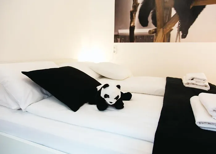 Black & White With A Gift Soft Panda