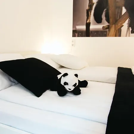 Black & White With A Gift Soft Panda