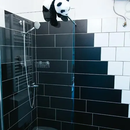 Black & White With A Gift Soft Panda * 布达佩斯